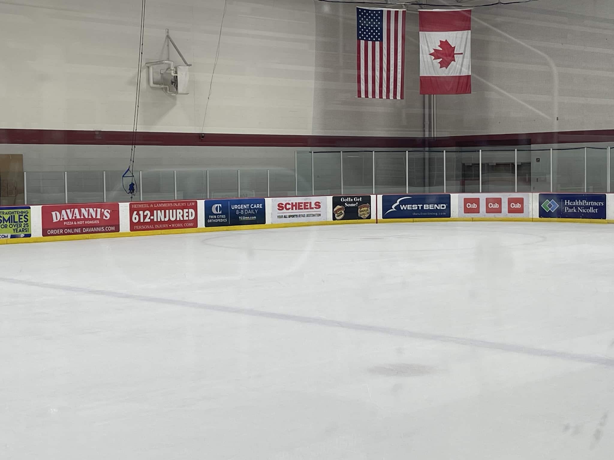 Lakeville hockey arena marketing